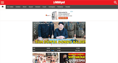 Desktop Screenshot of m.milliyet.com.tr